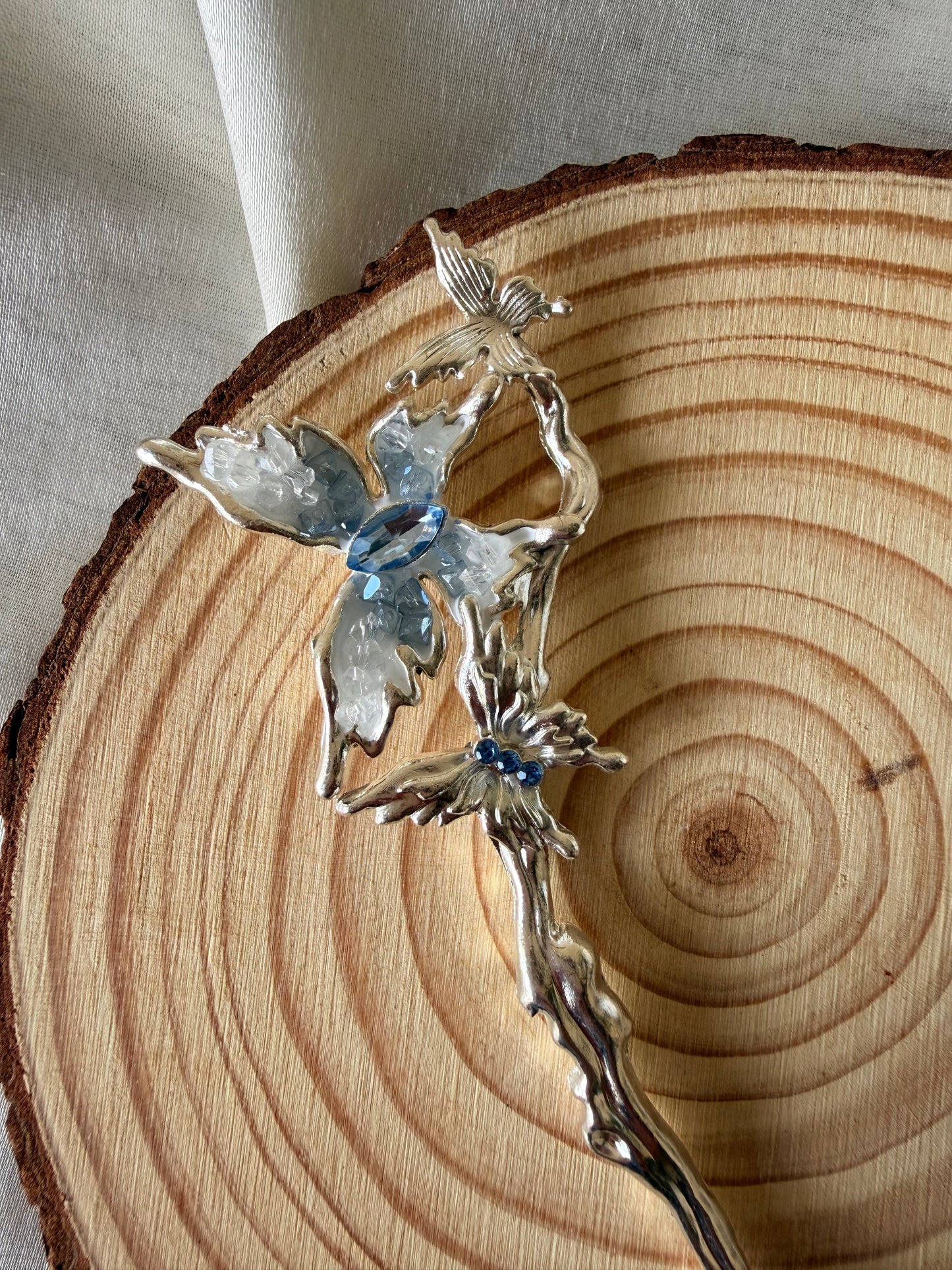 Beach Hair Pin - Celestial Butterfly