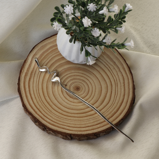 Chinese Hair Pin - Shan Silver