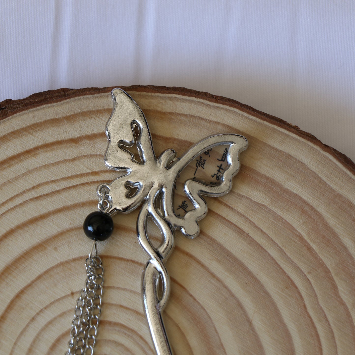 Butterfly Hair Pin – Noir