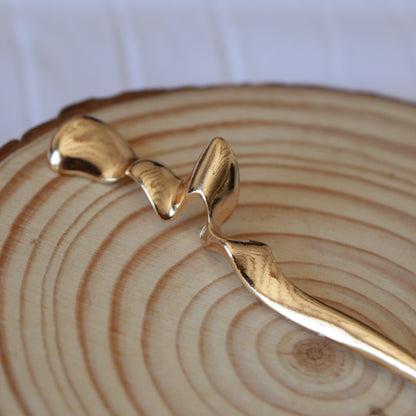 Chinese Hair Pin - Shan Gold