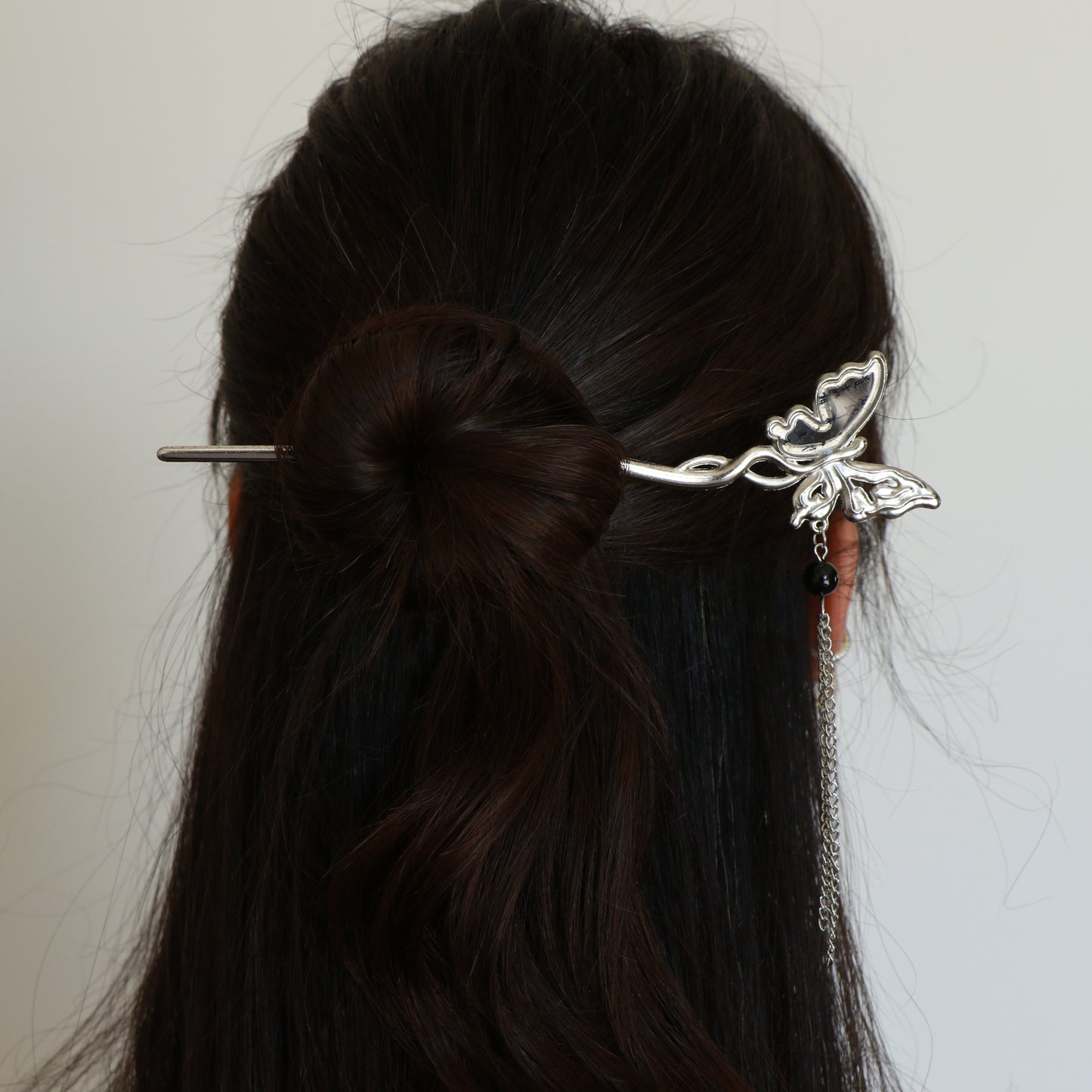 Butterfly Hair Pin – Noir