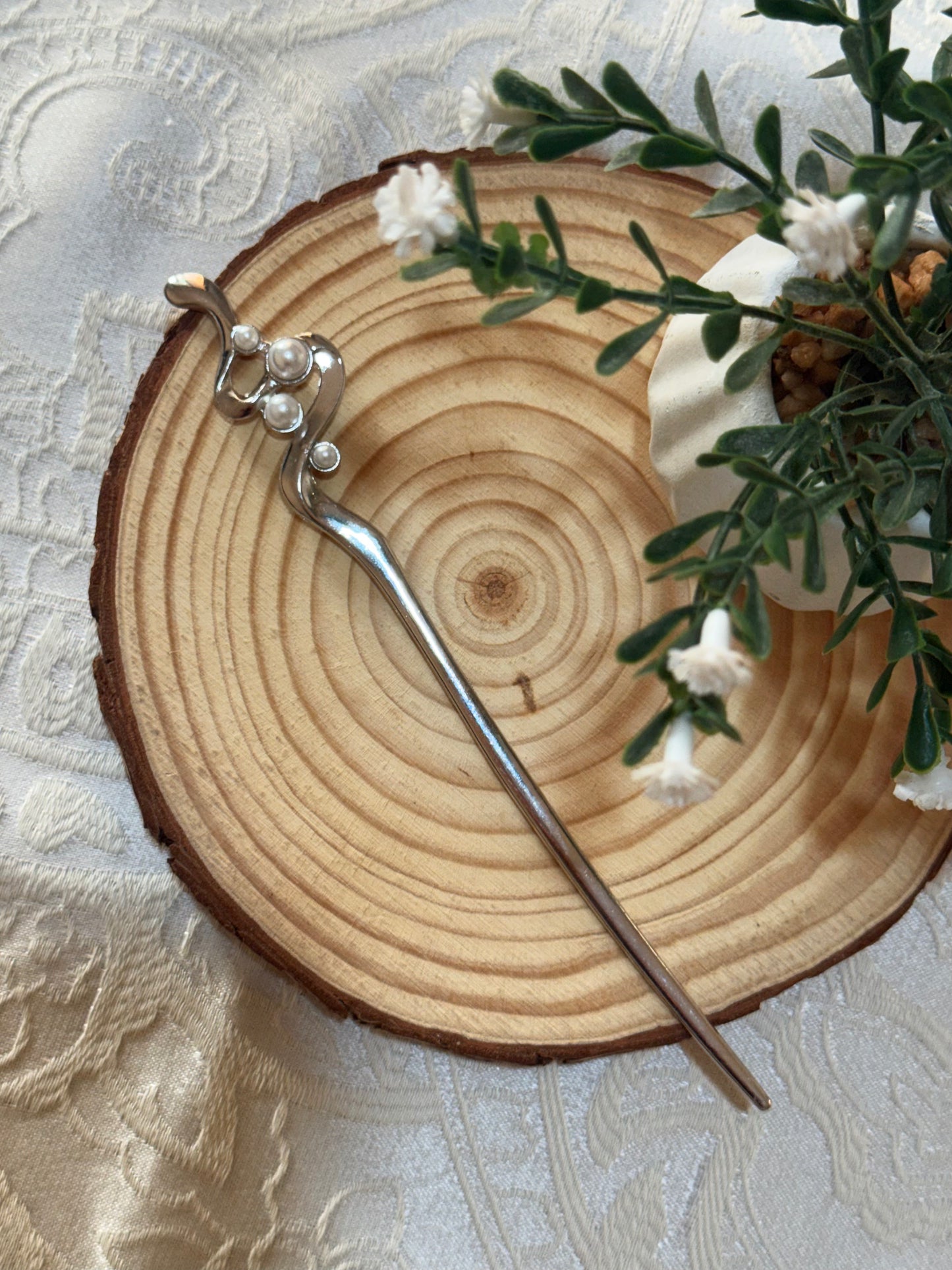 Shan Pearl Hair Pin