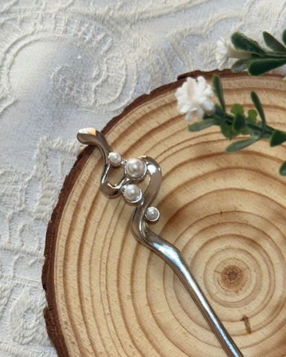 Shan Pearl Hair Pin