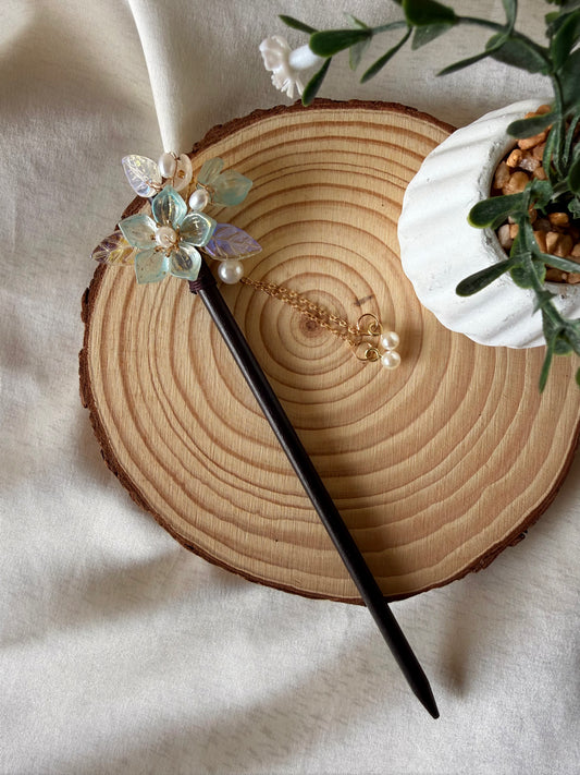 Wooden Hair Pin - Aurora