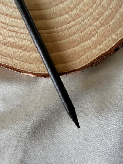 Wooden Hair Pin - Jasmine